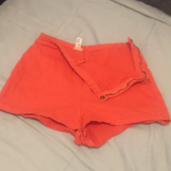Denim light orange shorts from American Apparel - Picture 7 of 8